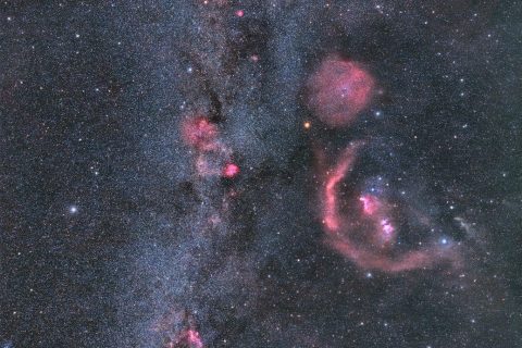 冬の天の川・広角星野