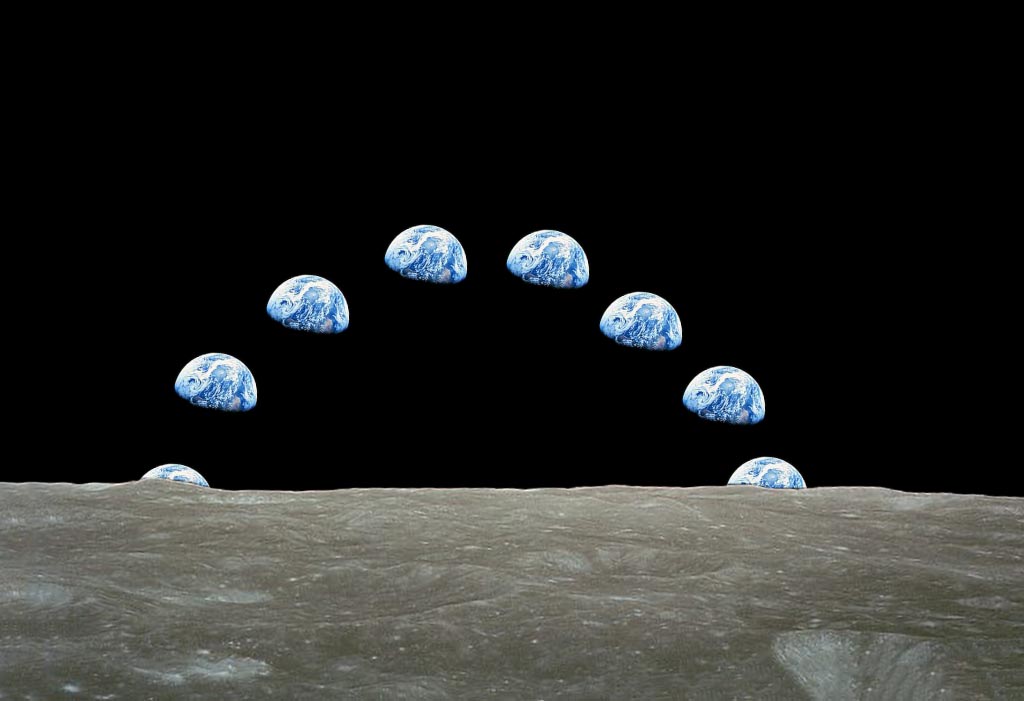 月で 地球の出 は見られるのか 天リフoriginal