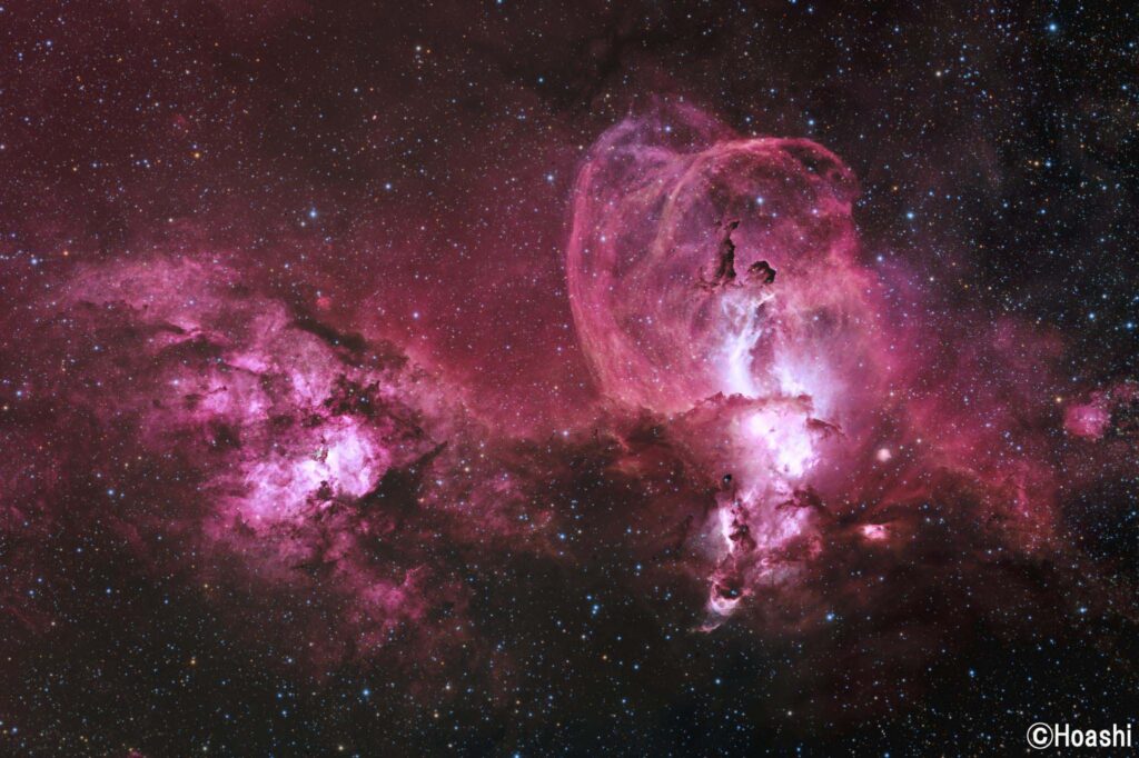 NGC3579自由の女神星雲