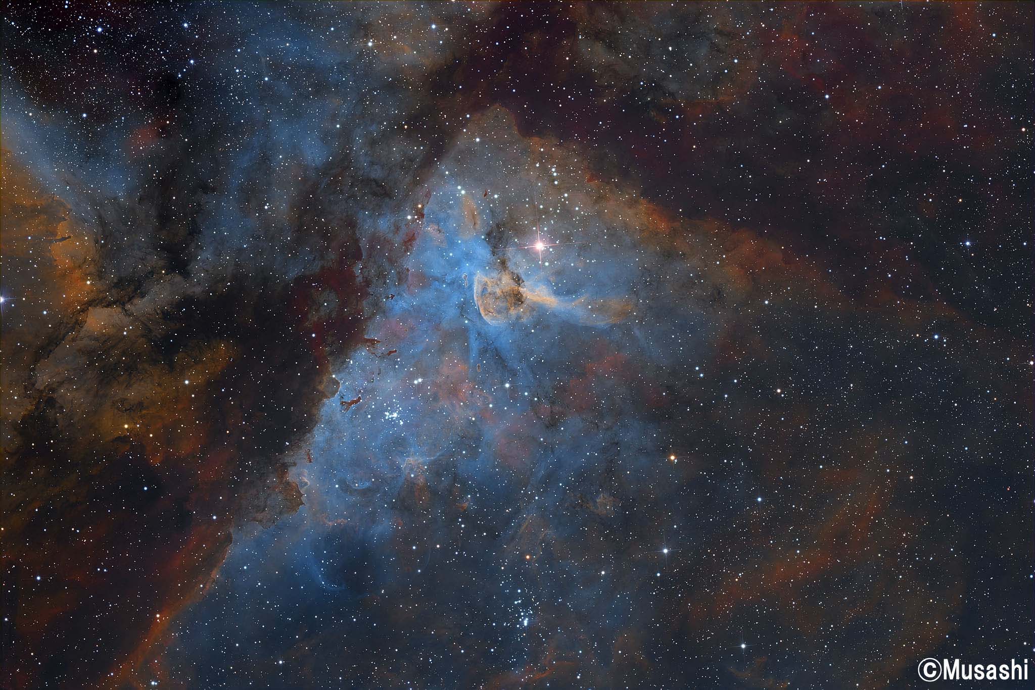 NGC3372ηカリーナ星雲